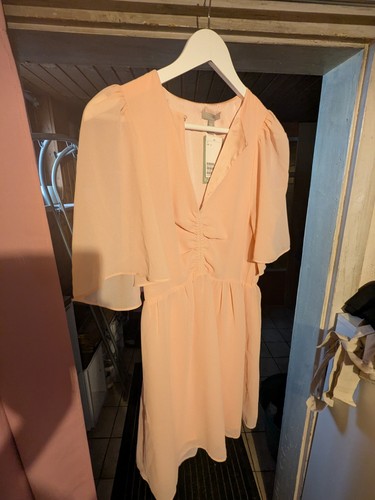 Kleid lachs neu mit - neu,