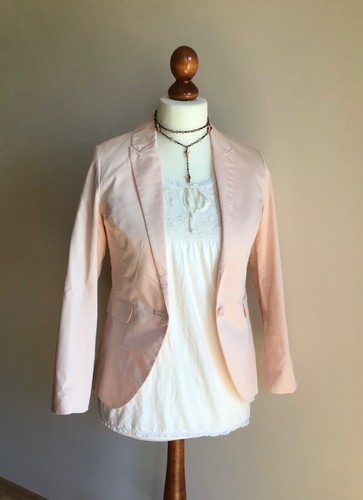 Blazer jacke 36 lachs - h&m, gr.